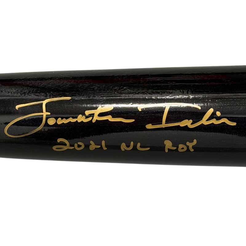 Jonathan India Signed Victus Game Model Bat w/ 2021 NL ROY PSA ITP HOLO COA