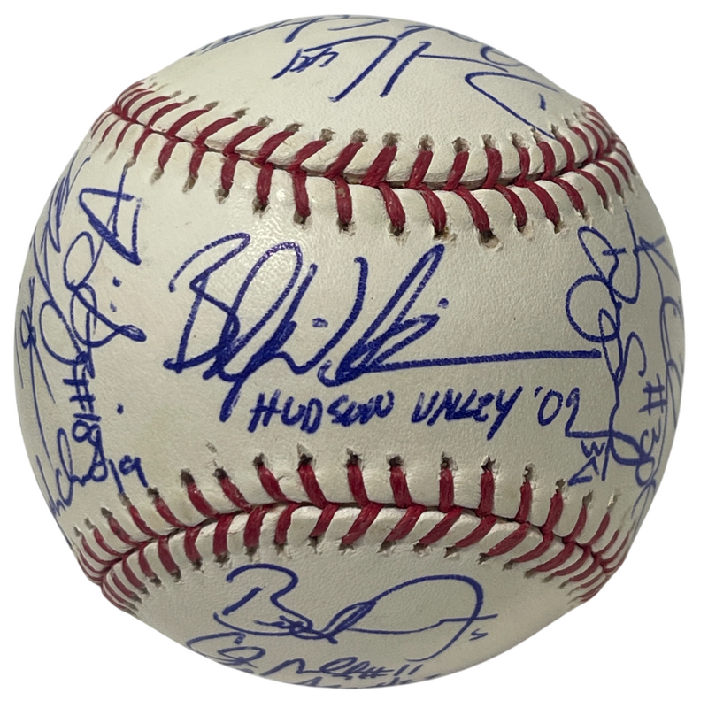 2009 Hudson Valley Renegades Team Signed Autographed ROMLB Baseball LSCM COA