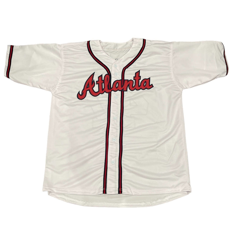 Tom Glavine Signed Autographed Atlanta Braves Custom Jersey JSA COA
