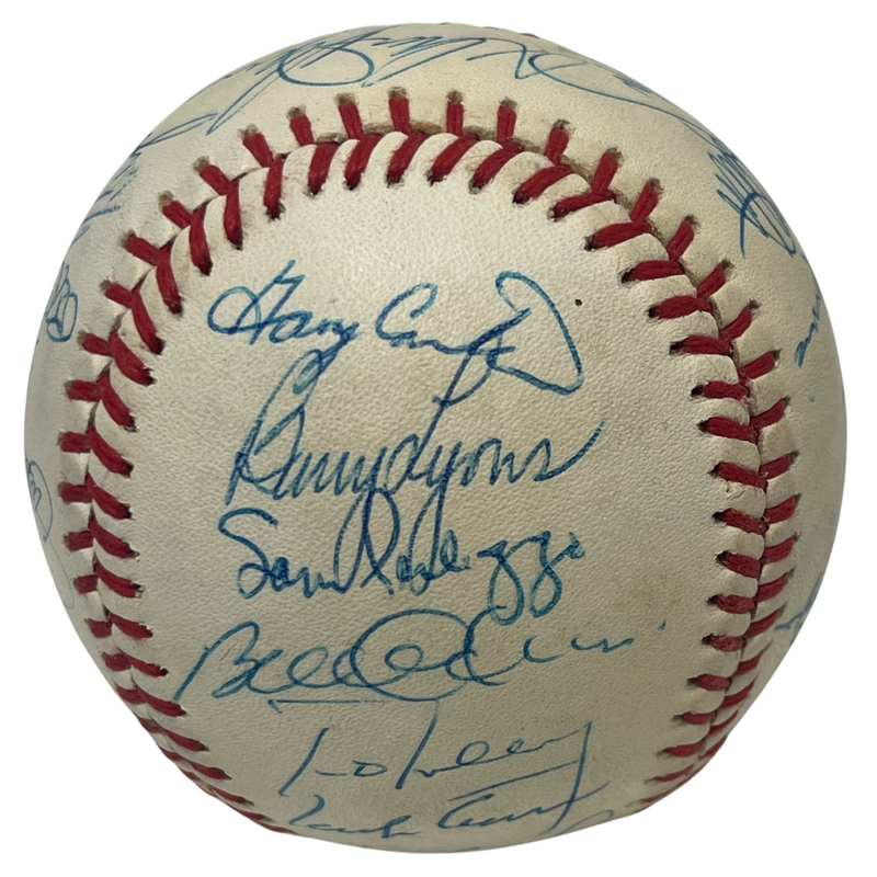 1989 New York Mets Team Signed Autograph ONL National League Baseball JSA LOA A