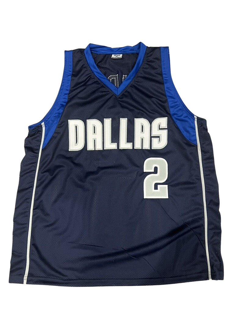 Jason Kidd Signed Mavericks Custom Jersey w/ 2011 NBA Champs Beckett BAS COA
