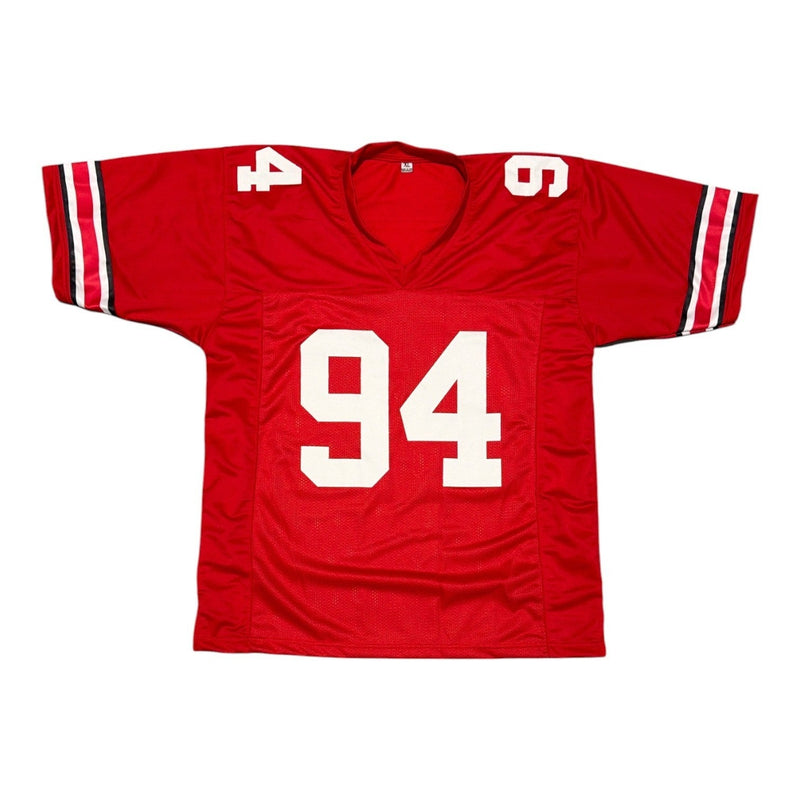 Mike Vrabel Signed Ohio State Buckeyes Custom Jersey JSA Witness COA