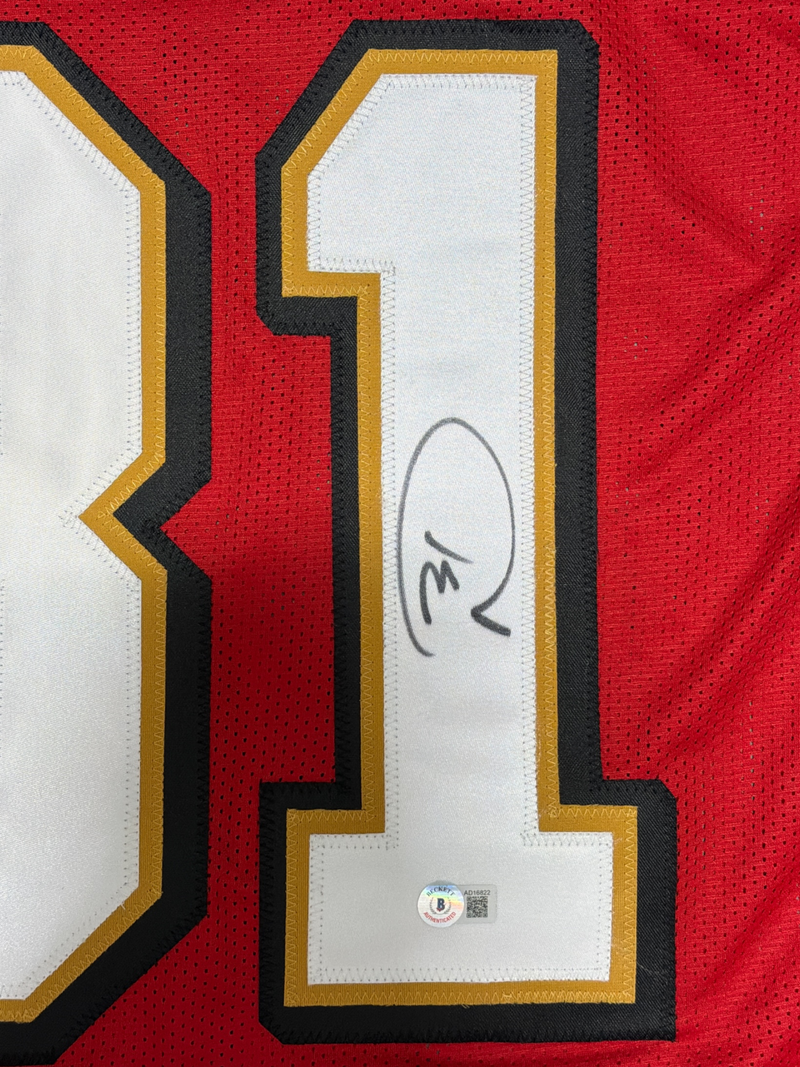 Donte Whitner Signed San Francisco 49ers Custom Jersey Beckett BAS COA