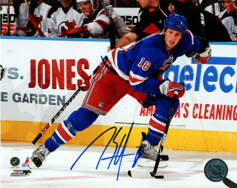Marc Staal Signed Autographed New York Rangers 8x10 Photo File LSCM COA