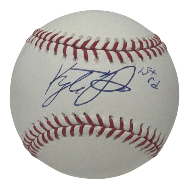 Kyle Tucker Signed Autographed ROMLB Baseball w/ 1st RD JSA COA Astros Dodgers