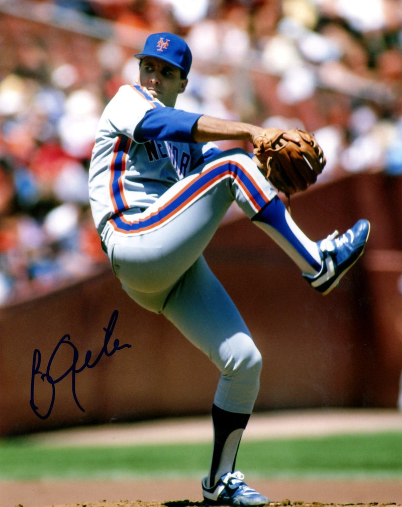 Bob Ojeda Signed Autographed New York Mets 8x10 Photo LSCM COA #1