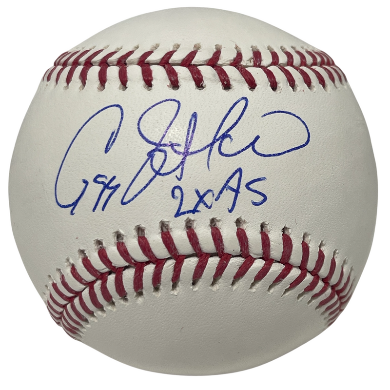 Gregg Jefferies Signed ROMLB Baseball w/ 2x AS Beckett Witness BAS COA