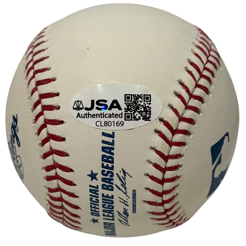 Sparky Lyle Signed Autographed ROMLB Baseball w/ 77 AL CY JSA COA Yankees