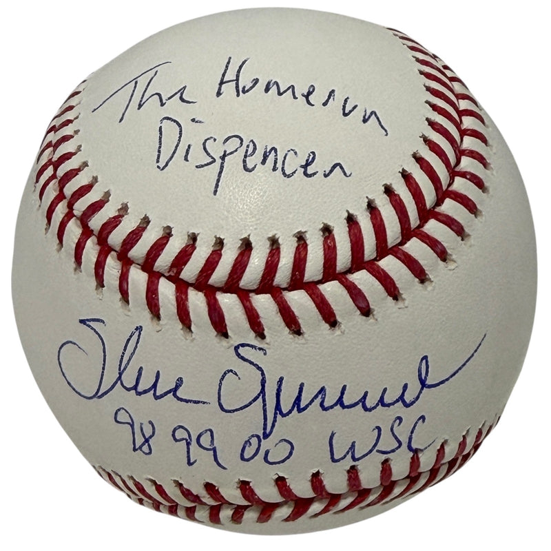 Shane Spencer Signed Autographed ROMLB Baseball w/ 2x Insc JSA WITNESS COA