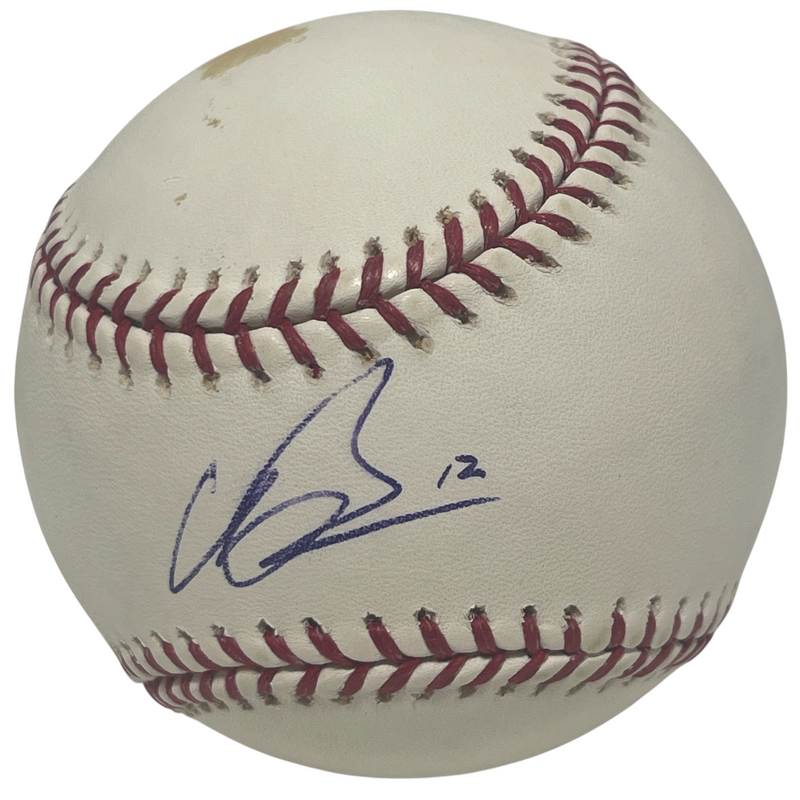 Clint Barmes Signed Autographed ROMLB Baseball Colorado Rockies LSCM COA