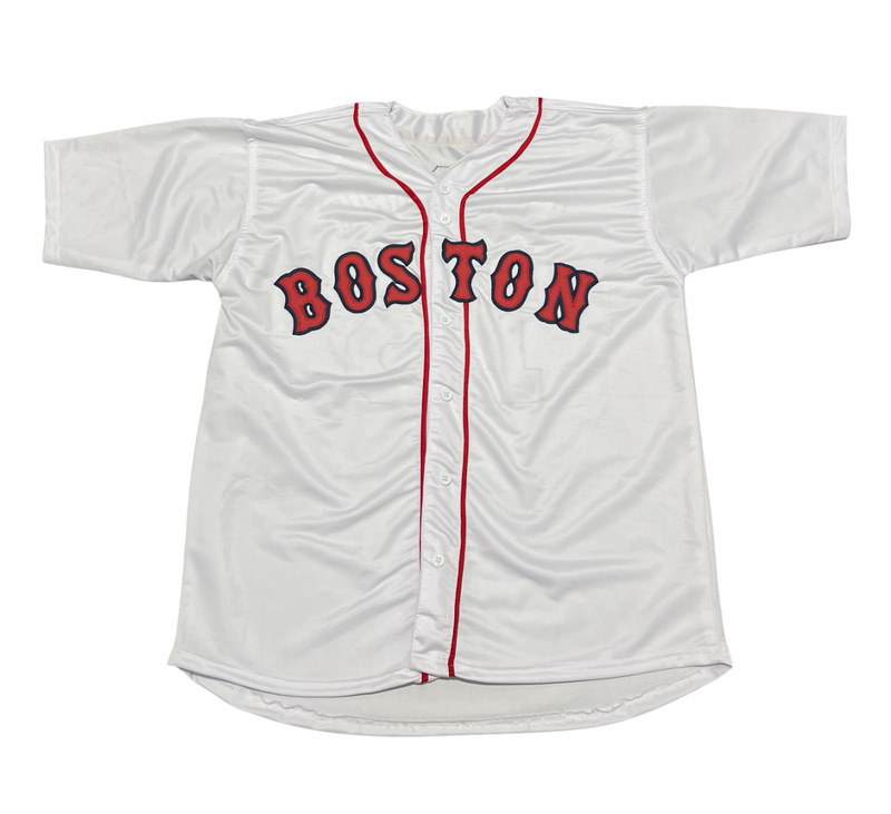 Jim Lonborg Signed Red Sox Custom Jersey w/ CY Young 67 Beckett Witness BAS COA