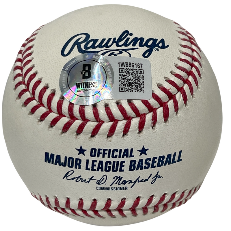 Tanner Houck Signed ROMLB Baseball Red Sox w/ Go Sox Beckett Witness BAS COA