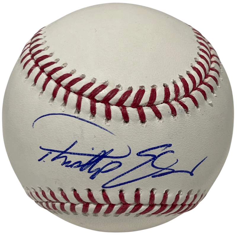 Phillip Evans Signed Autographed ROMLB Baseball New York Mets LSCM COA