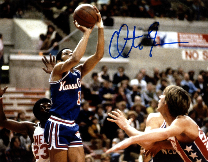 Otis Birdsong Signed Autographed Kansas City Kings 8x10 Photo LSCM COA #1