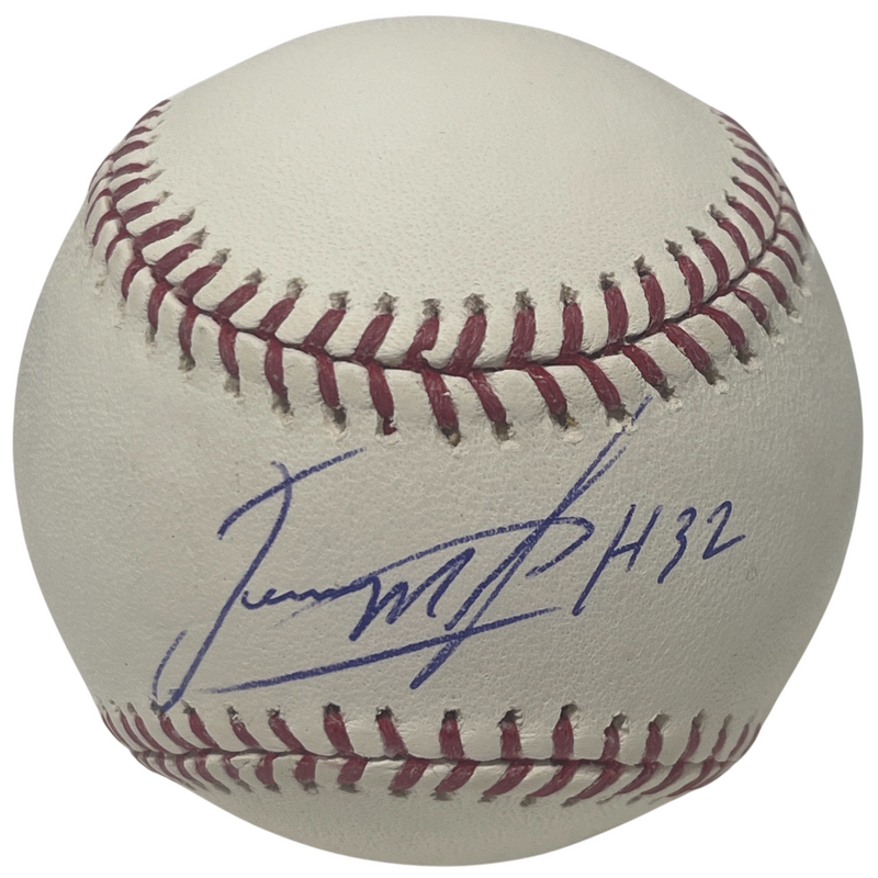 Jenrry Mejia Signed Autographed ROMLB Baseball New York Mets LSCM COA B