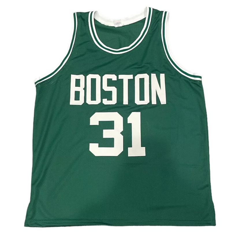 Cedric Maxwell Signed Celtics Custom Jersey w/ MVP + Champs Beckett BAS COA