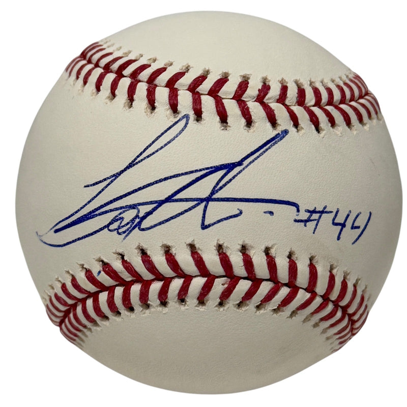 Lazaro Montes Signed Autographed ROMLB Baseball w/ #44 LSCM COA Seattle Mariners