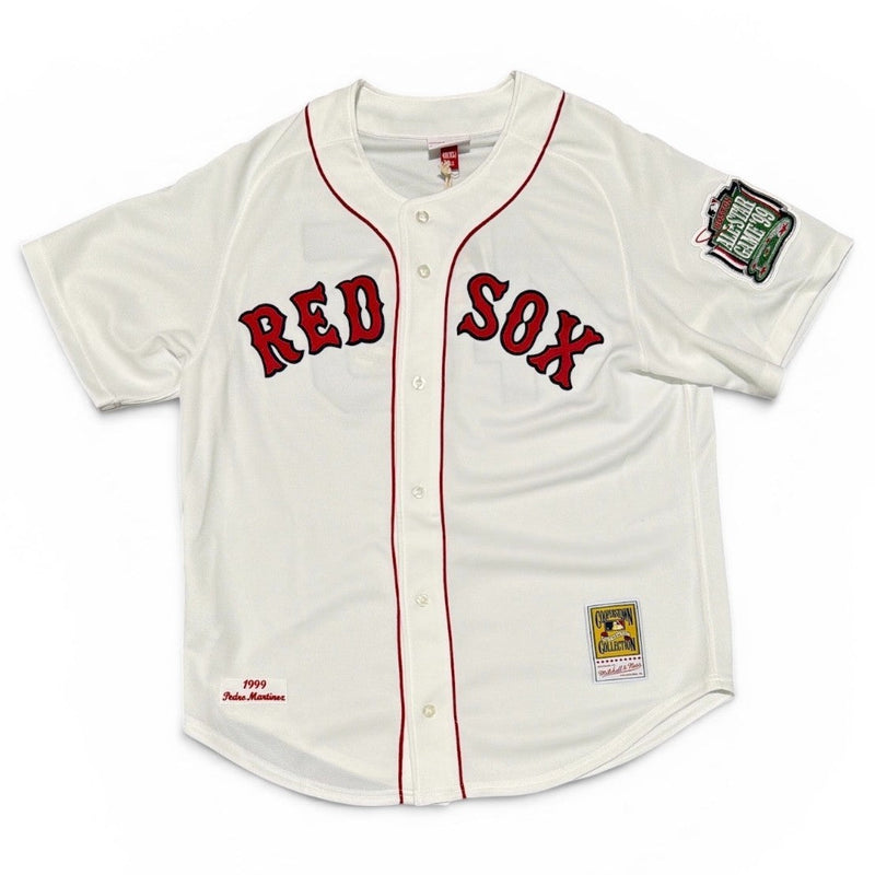 Pedro Martinez Signed Red Sox Mitchell & Ness Authentic Jersey w/ CY HOF JSA COA