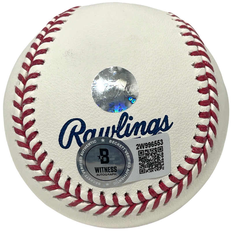 Ichiro Suzuki Signed Hall of Fame HOF Logo ROMLB Baseball Beckett BAS COA + HOLO