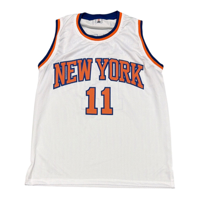 Bob McAdoo Signed New York Knicks Custom Jersey w/ HOF 2000 JSA Witness COA
