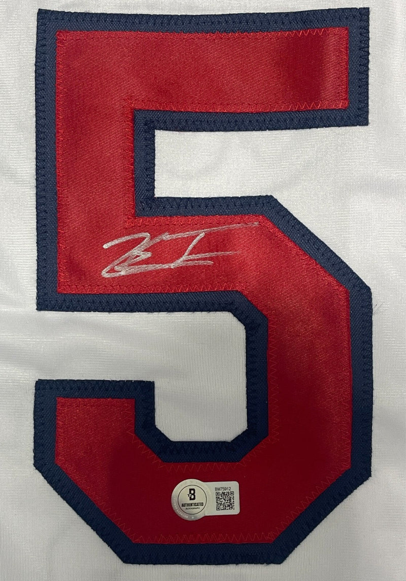 Zach Thompson Signed St Louis Custom Jersey Beckett BAS COA
