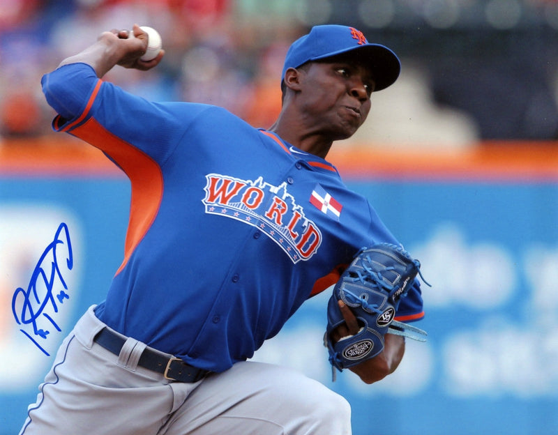 Rafael Montero Signed Autographed Futures Game 8x10 Photo LSCM COA #8 Mets