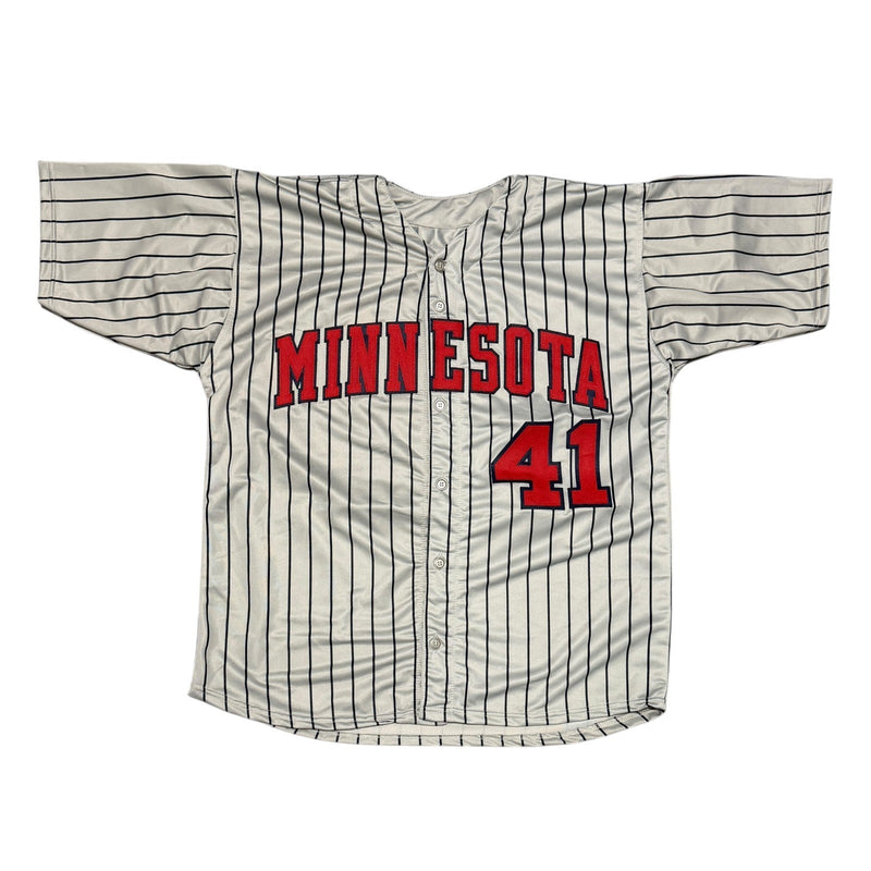 Jeff Reardon Signed Minnesota Twins Custom Jersey w/ 3 Insc JSA Witness COA