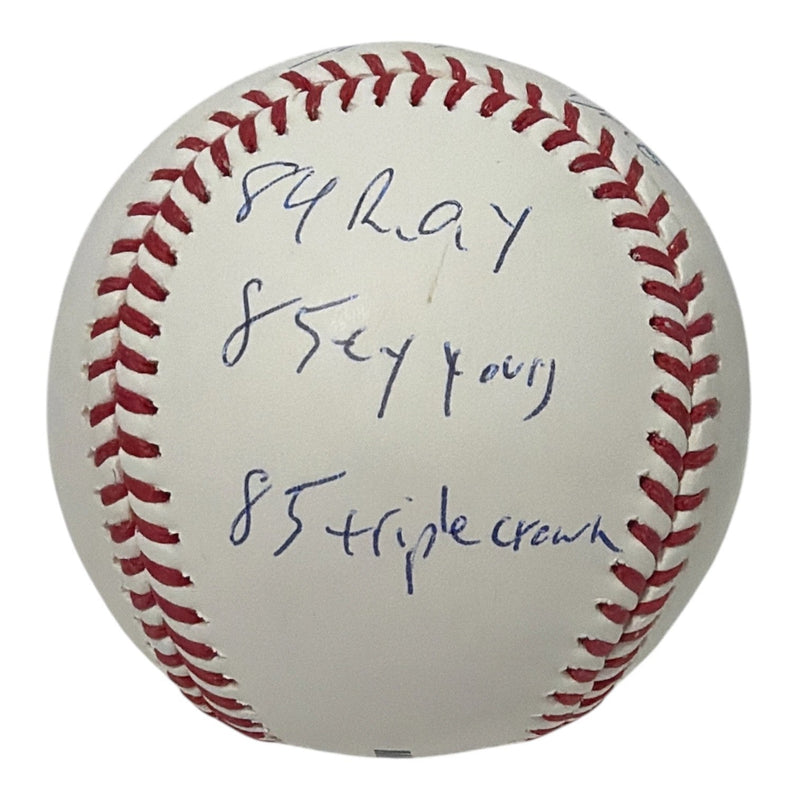 Dwight "Doc" Gooden Signed ROMLB Baseball w/ 5 Insc JSA Witness COA Mets