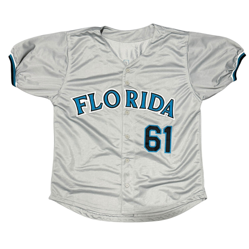 Livan Hernandez Signed Marlins Custom Jersey w/ 97 WS MVP JSA Witness COA