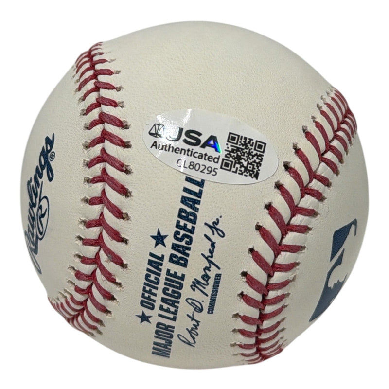 Mookie Betts Signed Autographed ROMLB Baseball JSA COA Los Angeles Dodgers