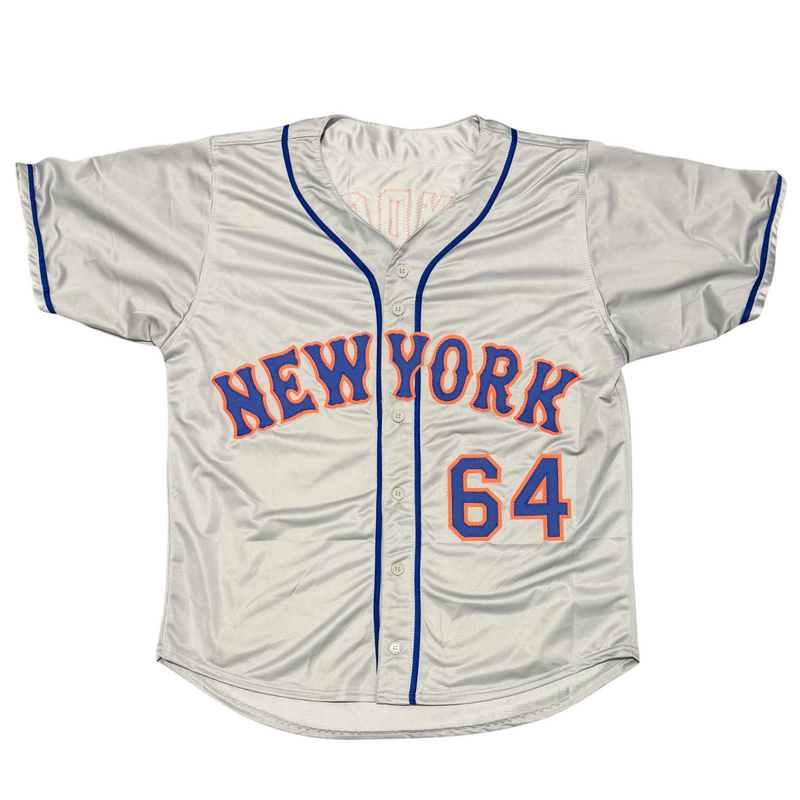 Carlos Mendoza Signed New York Mets Custom Jersey w/ LGM! Beckett Wit BAS COA