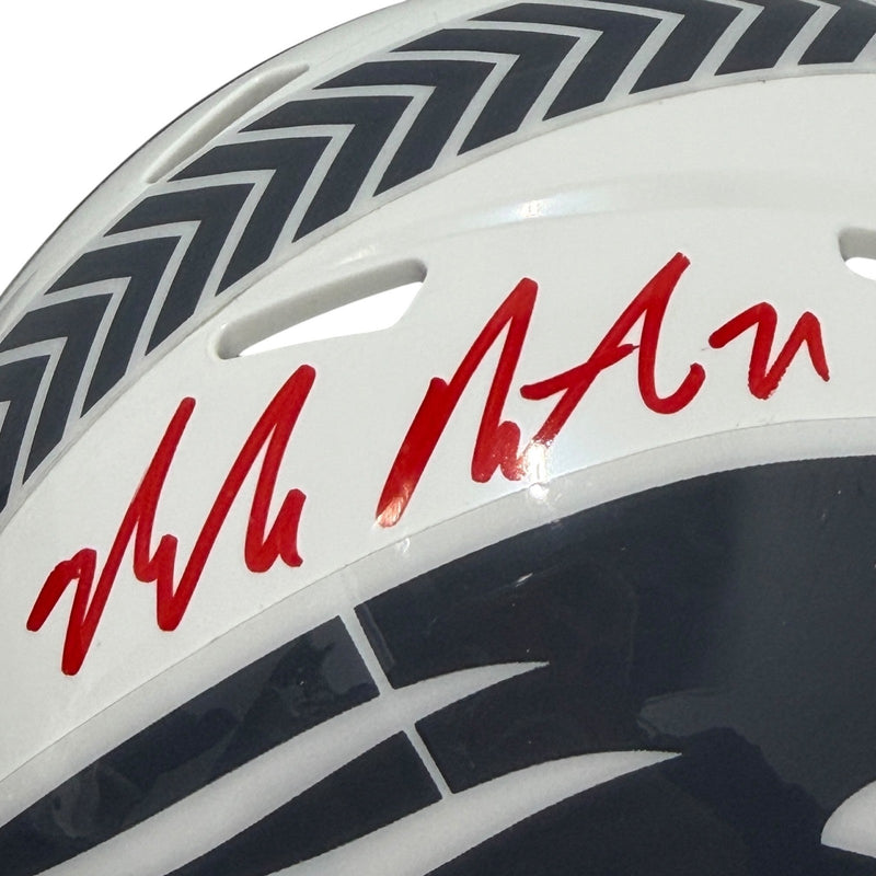 Malcolm Butler Signed Patriots Salute Mini Helmet  w/ SB XLIX GW INT JSA Wit COA