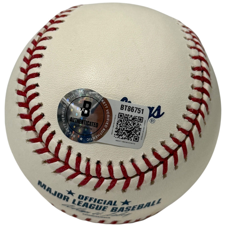 Mark McGwire Signed Autographed ROMLB Baseball Beckett BAS COA Oakland Athletics