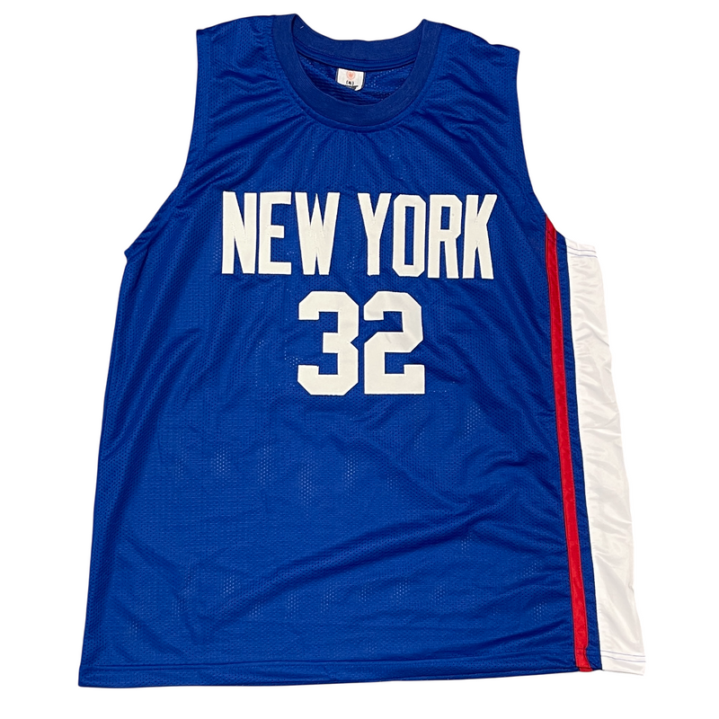 Julius Erving Signed Nets Custom Jersey w/ Dr. J Insc. Beckett Witness BAS COA