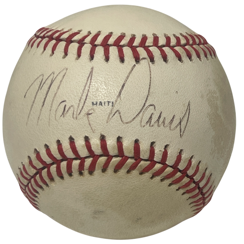 Mark Davis Signed 1989 All Star Game Rawlings  Baseball SD Padres JSA COA
