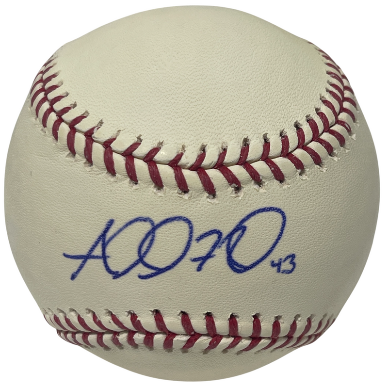 Addison Reed Signed Autographed ROMLB Baseball New York Mets LSCM COA