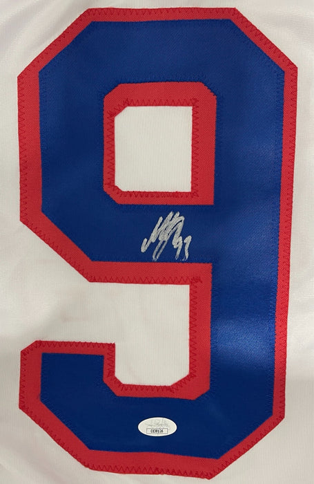 Mika Zibanejad Signed Autographed New York Rangers Custom Jersey JSA COA