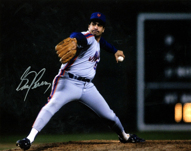 Sid Fernandez Signed Autographed New York Mets 8x10 Photo LSCM COA #1