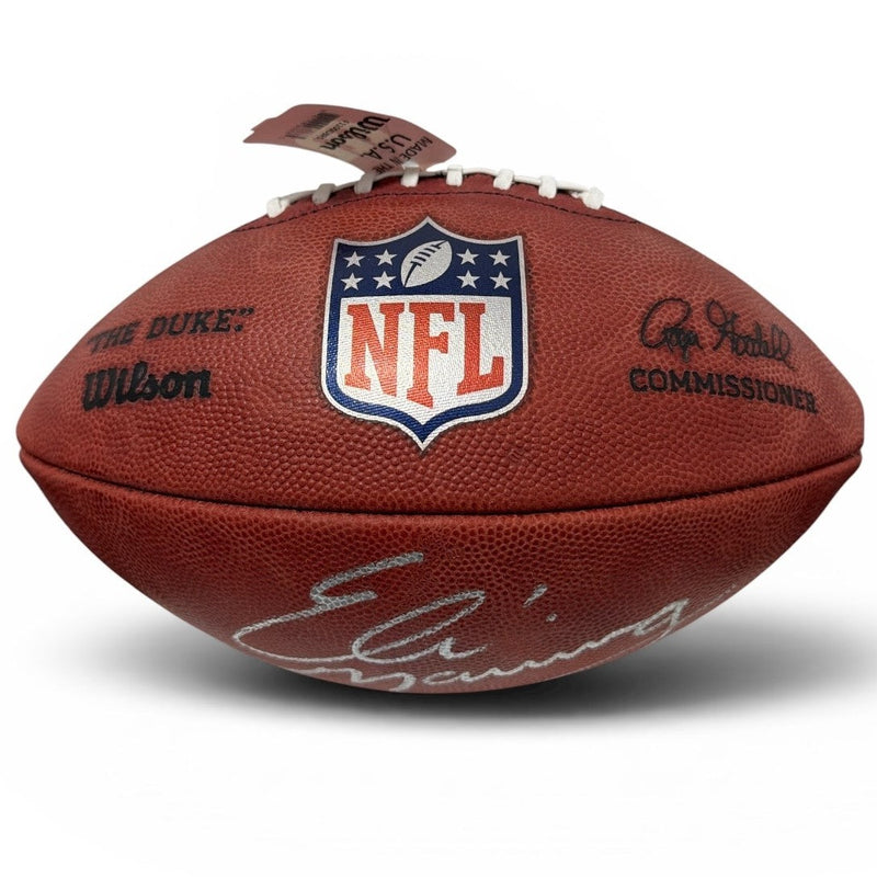 Eli Manning Signed Wilson NFL The Duke Official Football JSA COA New York Giants