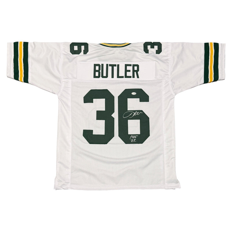LeRoy Butler Signed Green Bay Packers Custom Jersey w/ HOF 22 JSA Witness COA