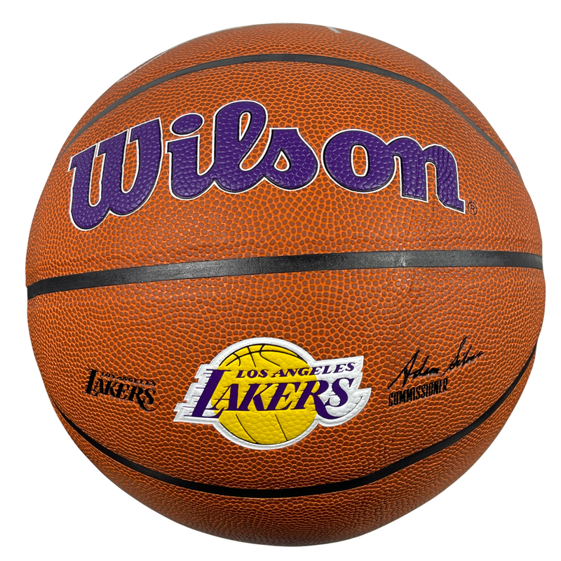James Worthy Signed Auto LA Lakers Wilson NBA Basketball Beckett Witness BAS COA