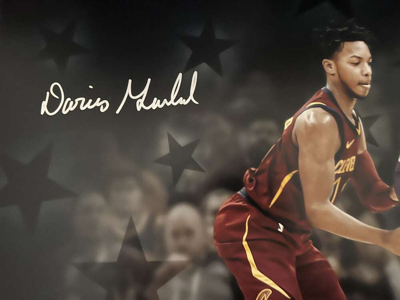 Darius Garland & Miles Bridges Signed 24x16 Photo Rising Stars /100 UDA COA