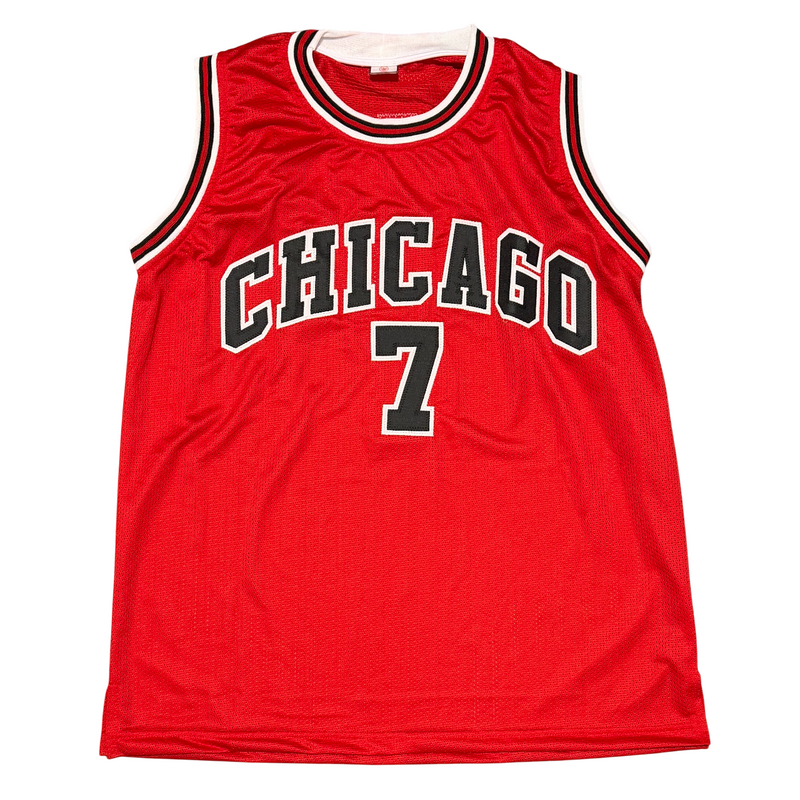 Toni Kukoc Signed Autographed Chicago Bulls Custom Jersey JSA Witness COA