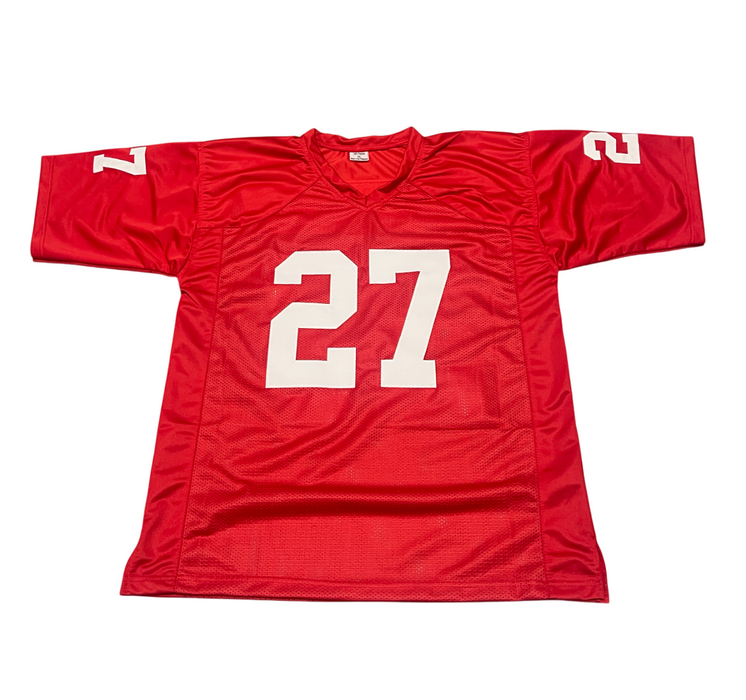 Irving Fryar Signed Nebraska Custom Jersey w/ Scoring Explosion Beckett BAS COA