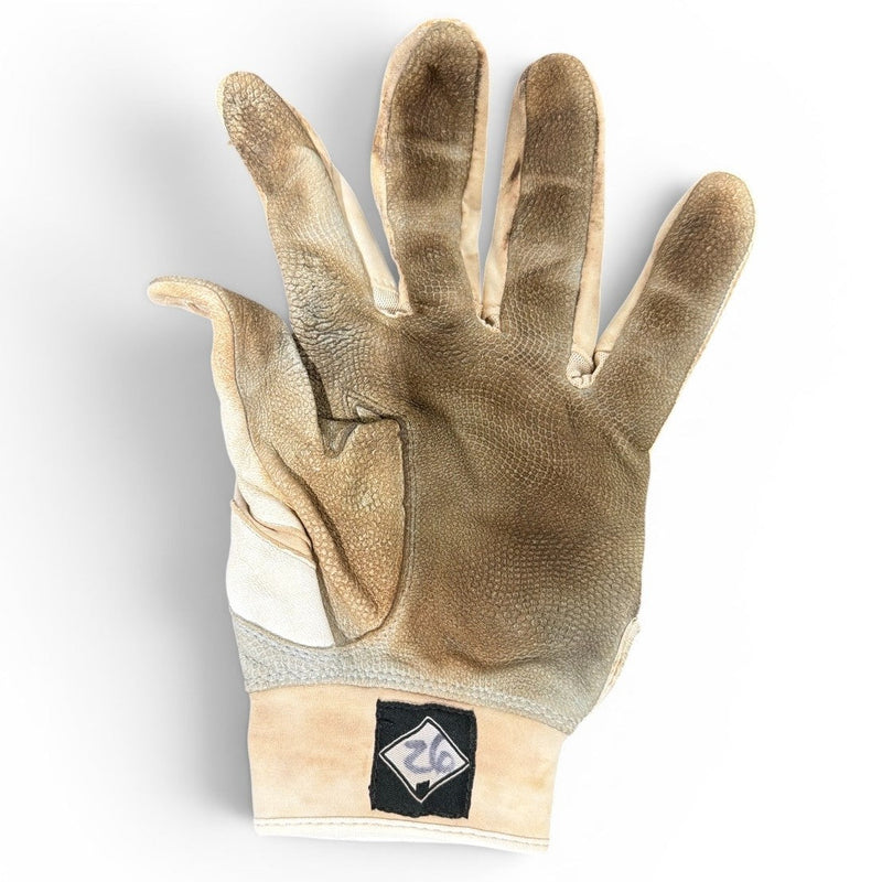 Kevin Plawecki Signed Game Used GU Batting Gloves TPX New York Mets LSCM COA