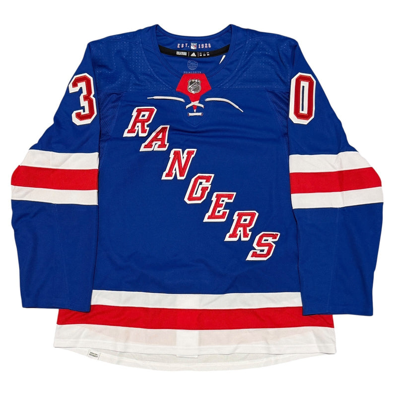 Henrik Lundqvist Signed New York Rangers Blue Adidas Jersey FANATICS COA