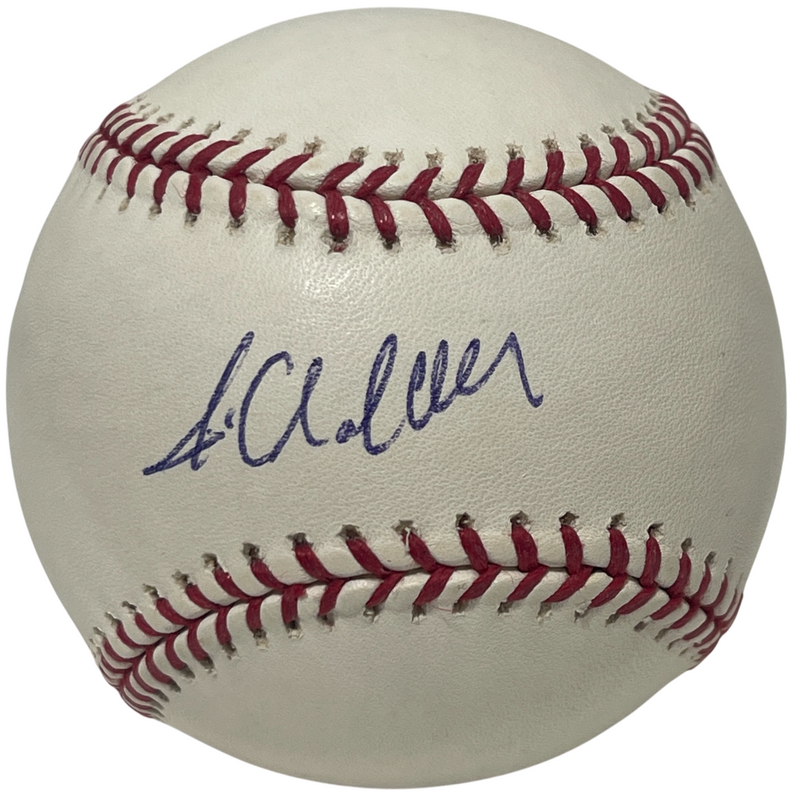 Joba Chamberlain Signed Autographed ROMLB Baseball New York Yankees LSCM COA