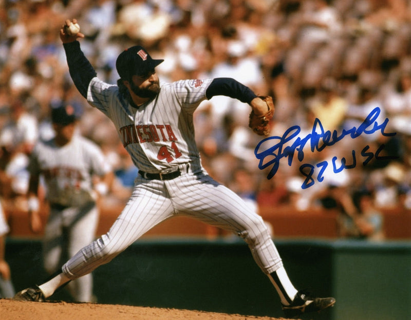Jeff Reardon Signed Autographed Montreal Expos 8x10 Photo w/ 87 WSC LSCM COA #3