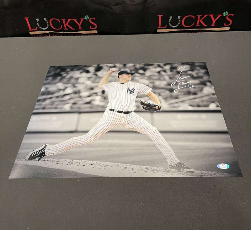 Jameson Taillon Signed Auto Autographed 16x20 Photo Spotlight PSA COA Yankees