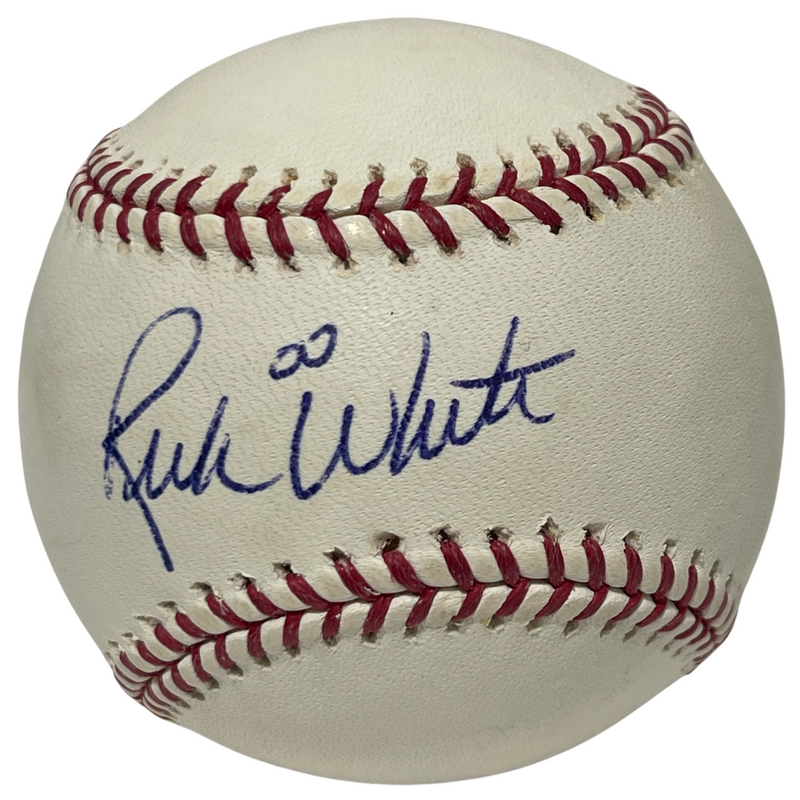 Rick White Signed Autographed ROMLB Baseball Mets Rays LSCM COA